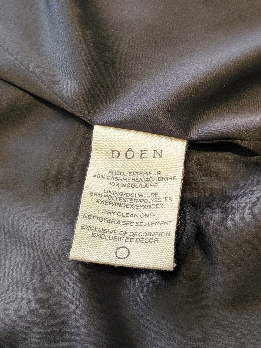 Doen Annemarie Cashmere Coat Size M - Picture 7 of 9